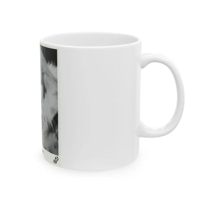 Terry Moore #665 (Vintage Female Icon) White Coffee Mug-Go Mug Yourself
