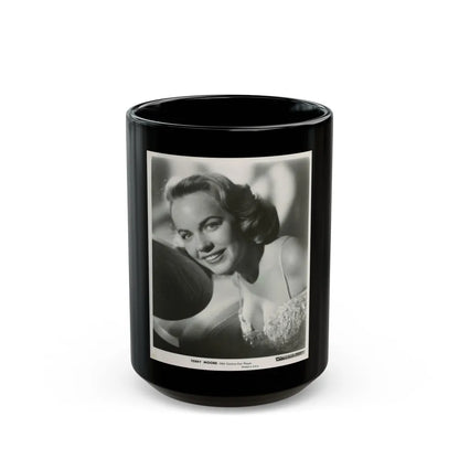 Terry Moore #666 (Vintage Female Icon) Black Coffee Mug-15oz-Go Mug Yourself