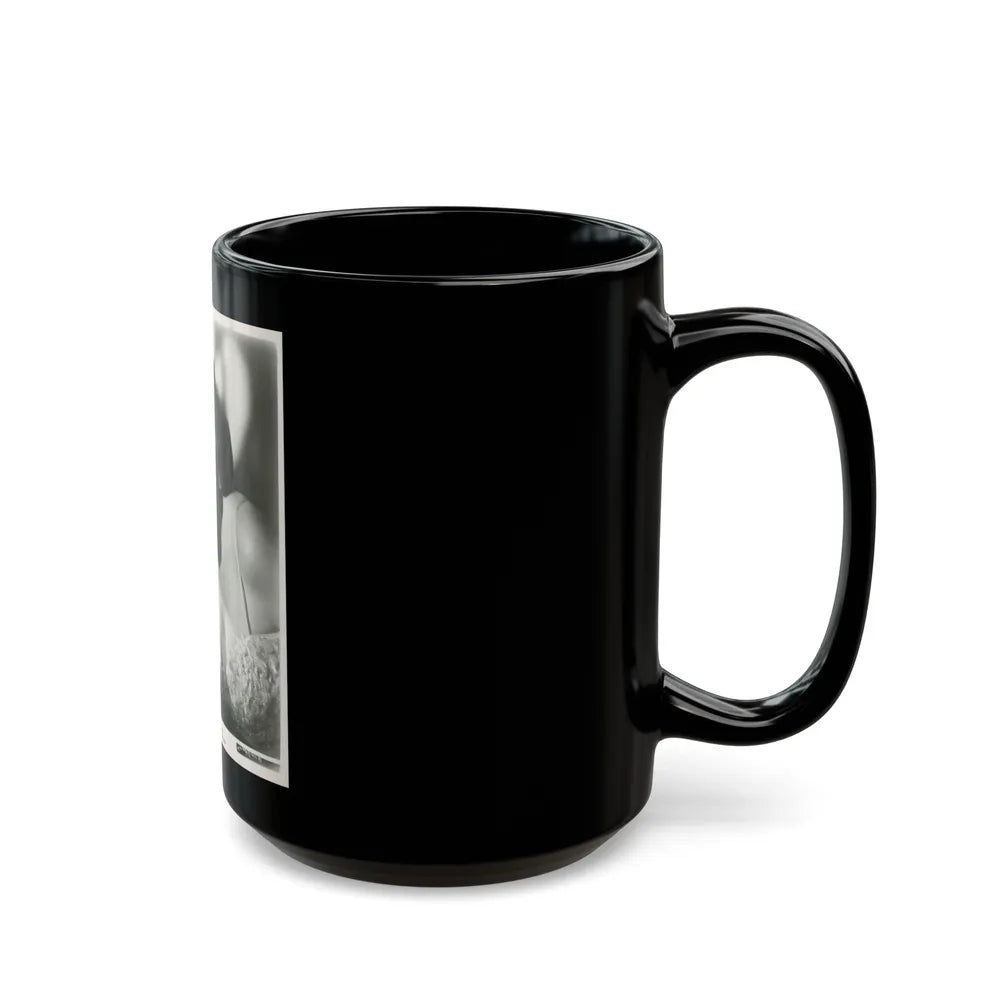 Terry Moore #666 (Vintage Female Icon) Black Coffee Mug-Go Mug Yourself