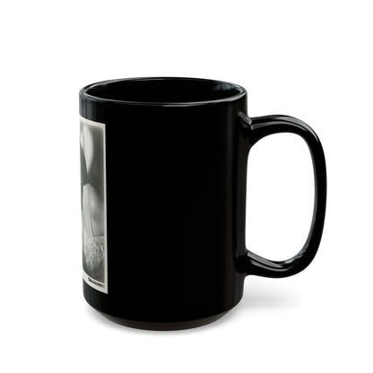 Terry Moore #666 (Vintage Female Icon) Black Coffee Mug-Go Mug Yourself
