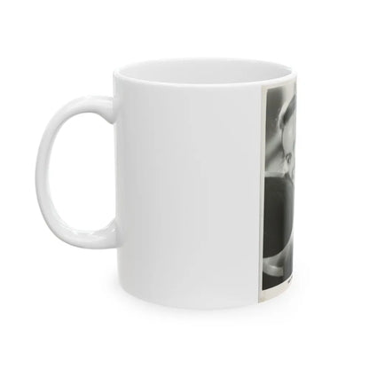 Terry Moore #666 (Vintage Female Icon) White Coffee Mug-Go Mug Yourself