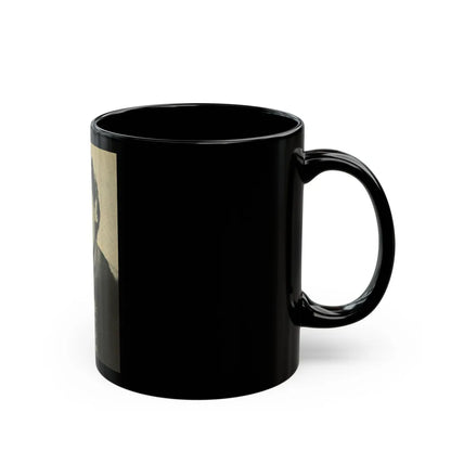 Terry Moore #667 (Vintage Female Icon) Black Coffee Mug-Go Mug Yourself