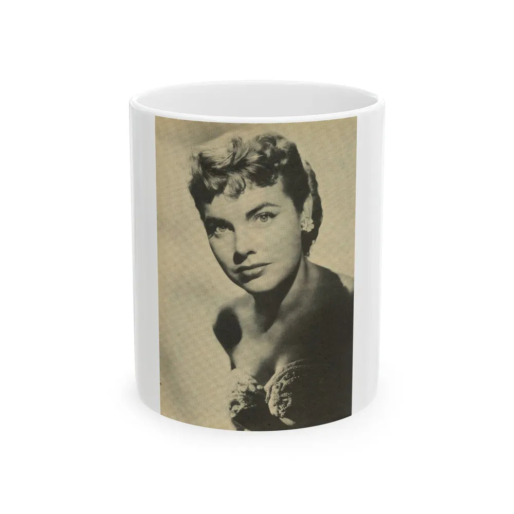 Terry Moore #667 (Vintage Female Icon) White Coffee Mug-11oz-Go Mug Yourself