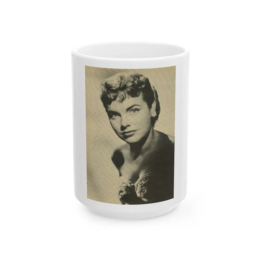Terry Moore #667 (Vintage Female Icon) White Coffee Mug-15oz-Go Mug Yourself