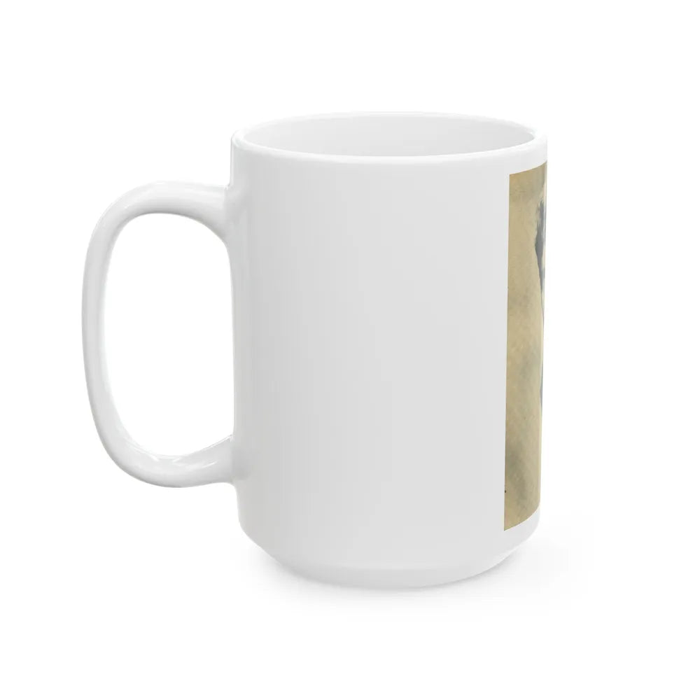 Terry Moore #667 (Vintage Female Icon) White Coffee Mug-Go Mug Yourself