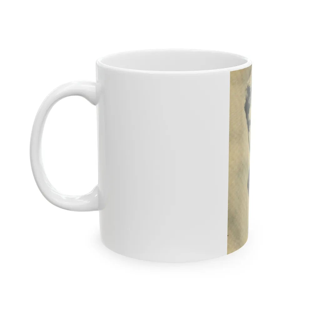 Terry Moore #667 (Vintage Female Icon) White Coffee Mug-Go Mug Yourself