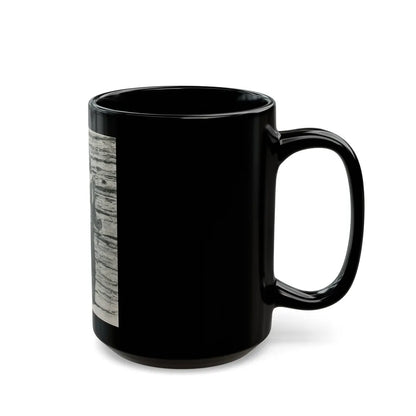 Terry Moore #668 (Vintage Female Icon) Black Coffee Mug-Go Mug Yourself