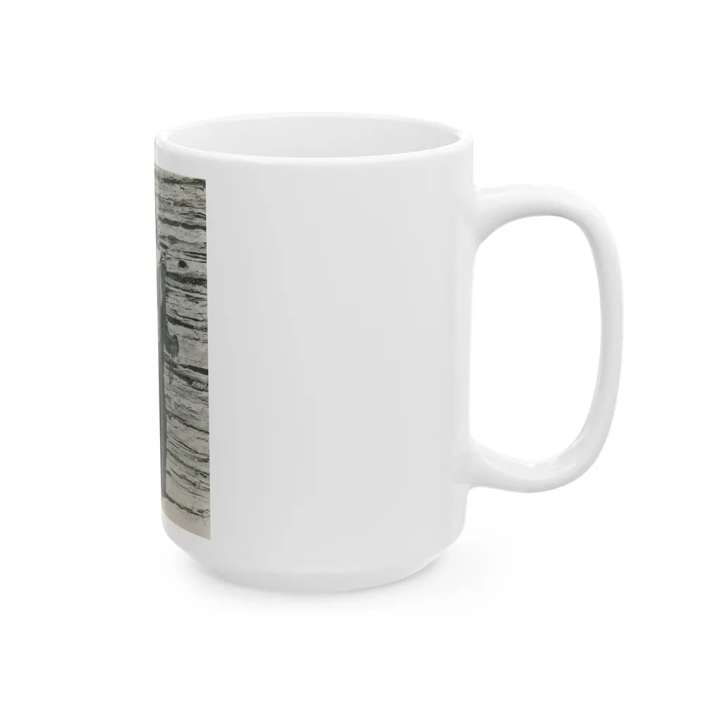Terry Moore #668 (Vintage Female Icon) White Coffee Mug-Go Mug Yourself