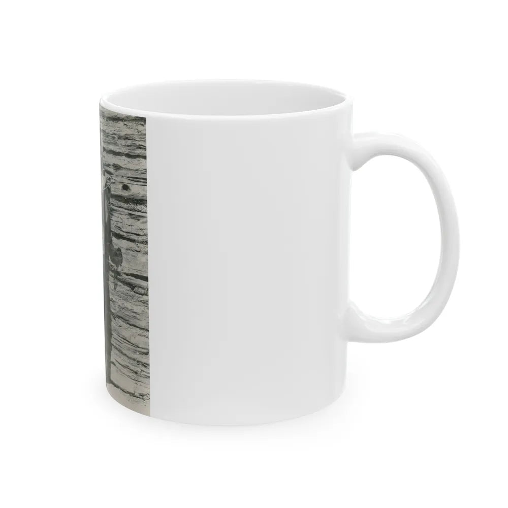 Terry Moore #668 (Vintage Female Icon) White Coffee Mug-Go Mug Yourself