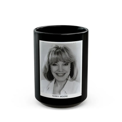 Terry Moore #670 (Vintage Female Icon) Black Coffee Mug 15oz - Go Mug Yourself