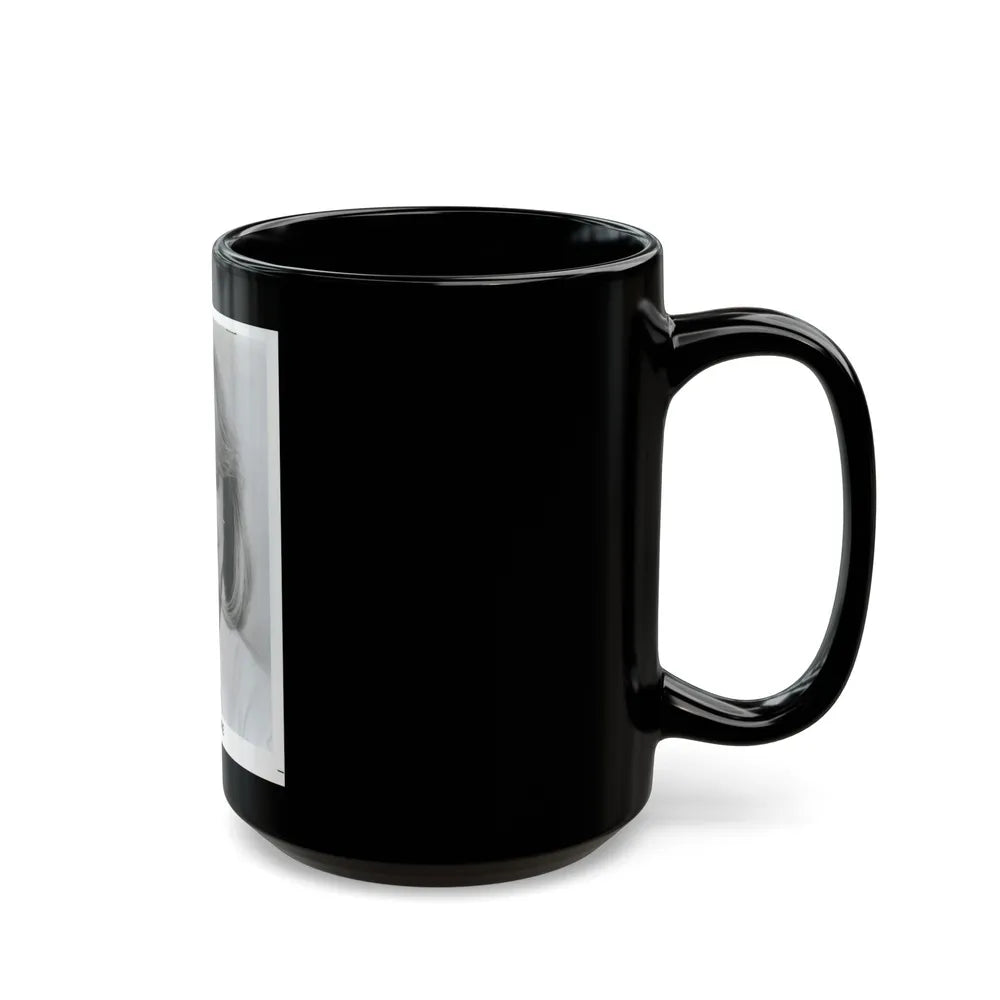 Terry Moore #670 (Vintage Female Icon) Black Coffee Mug-Go Mug Yourself