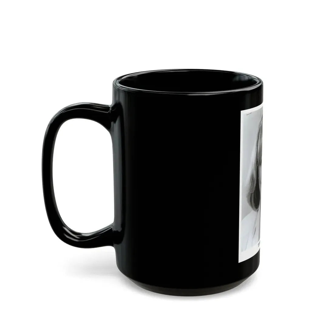 Terry Moore #670 (Vintage Female Icon) Black Coffee Mug - Go Mug Yourself