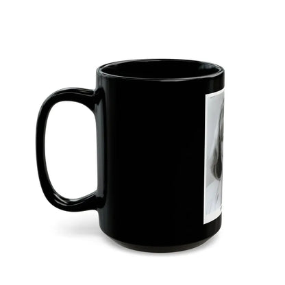 Terry Moore #670 (Vintage Female Icon) Black Coffee Mug - Go Mug Yourself