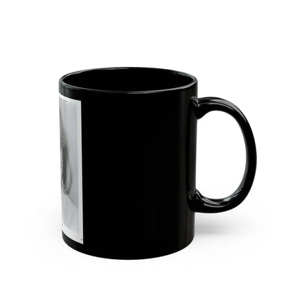 Terry Moore #670 (Vintage Female Icon) Black Coffee Mug-Go Mug Yourself