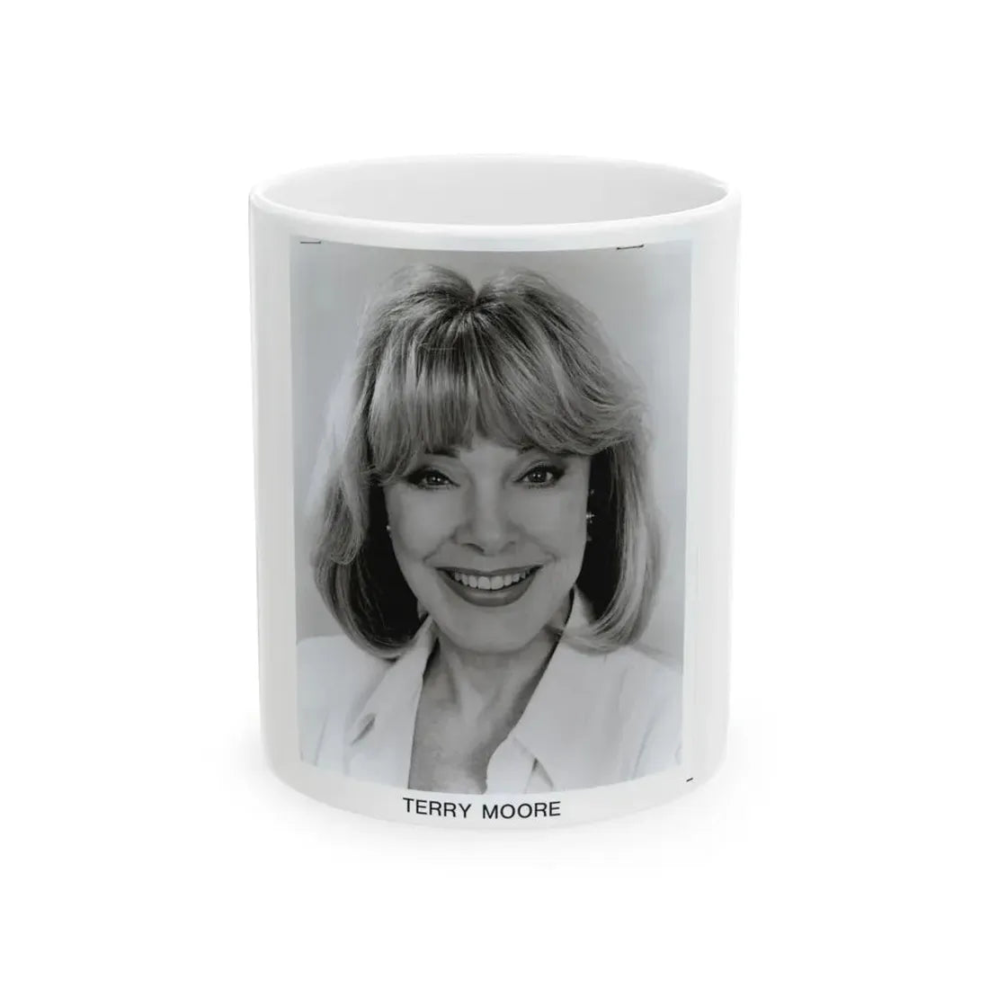 Terry Moore #670 (Vintage Female Icon) White Coffee Mug 11oz - Go Mug Yourself