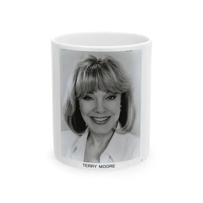 Terry Moore #670 (Vintage Female Icon) White Coffee Mug 11oz - Go Mug Yourself