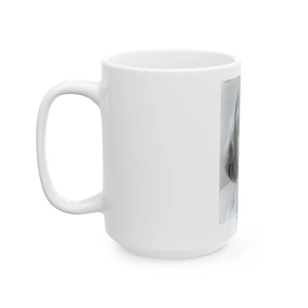 Terry Moore #670 (Vintage Female Icon) White Coffee Mug-Go Mug Yourself