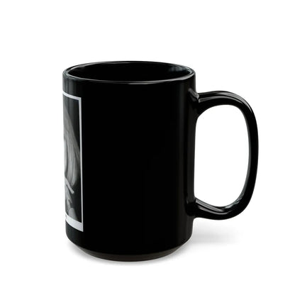 Terry Moore #671 (Vintage Female Icon) Black Coffee Mug-Go Mug Yourself