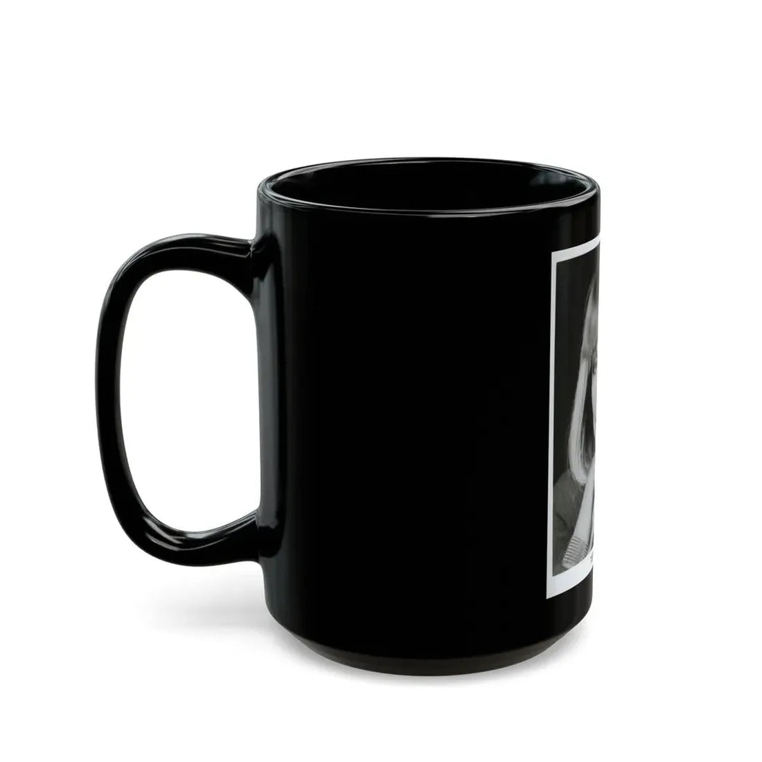 Terry Moore #671 (Vintage Female Icon) Black Coffee Mug - Go Mug Yourself