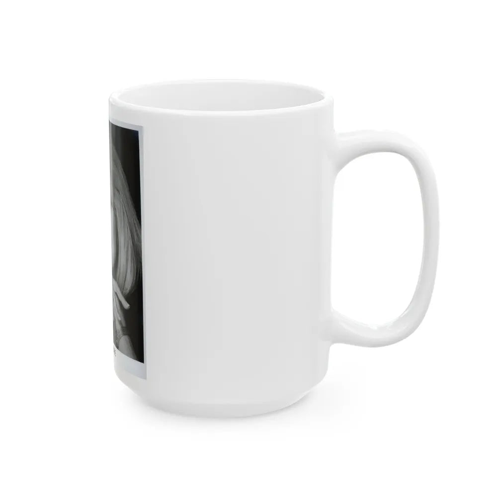 Terry Moore #671 (Vintage Female Icon) White Coffee Mug-Go Mug Yourself