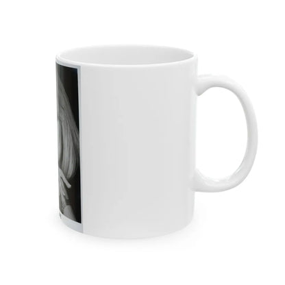 Terry Moore #671 (Vintage Female Icon) White Coffee Mug-Go Mug Yourself