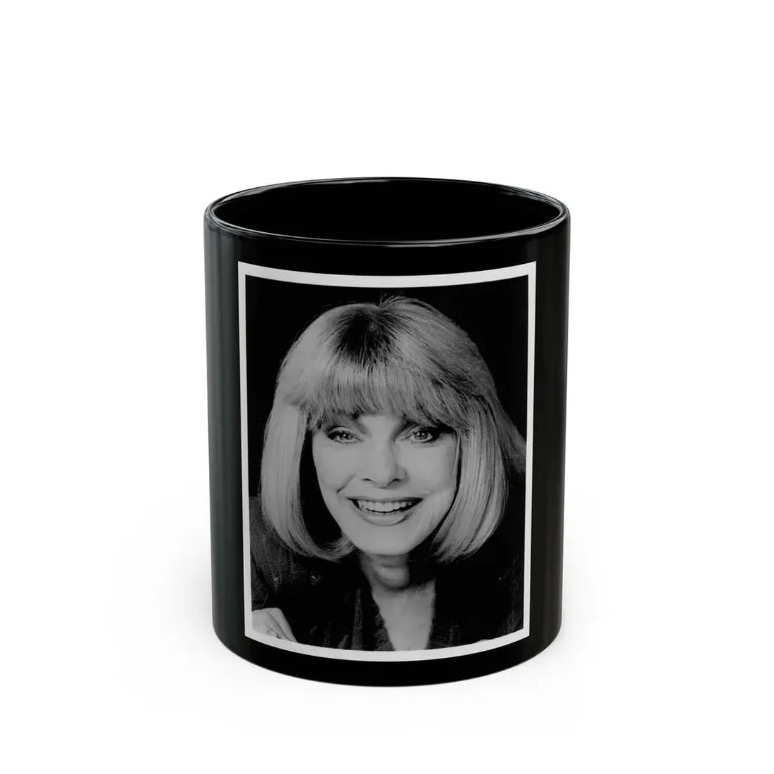 Terry Moore #672 (Vintage Female Icon) Black Coffee Mug 11oz - Go Mug Yourself