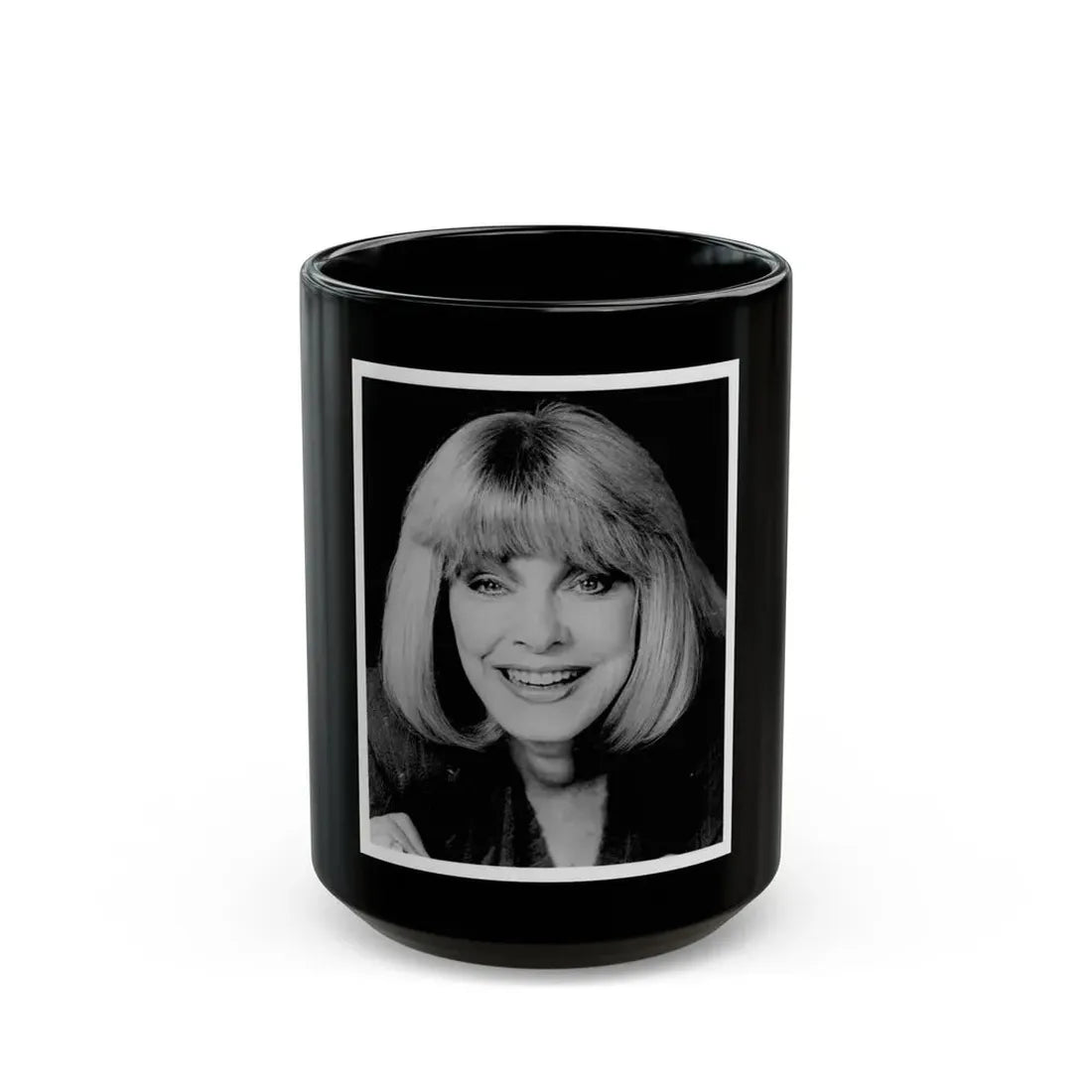 Terry Moore #672 (Vintage Female Icon) Black Coffee Mug 15oz - Go Mug Yourself