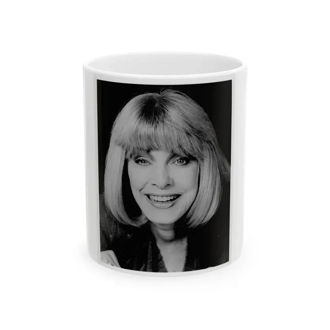 Terry Moore #672 (Vintage Female Icon) White Coffee Mug 11oz - Go Mug Yourself