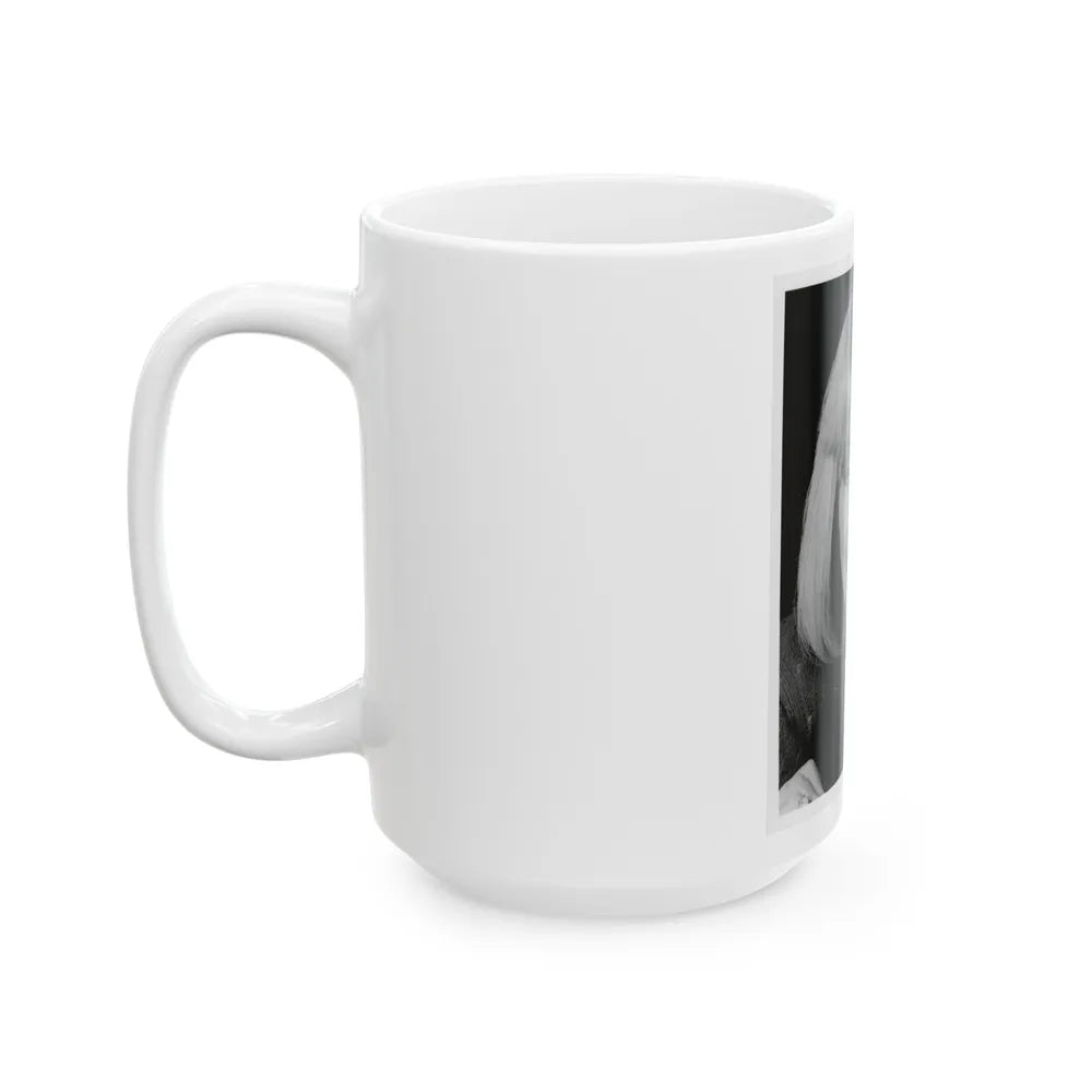 Terry Moore #672 (Vintage Female Icon) White Coffee Mug-Go Mug Yourself