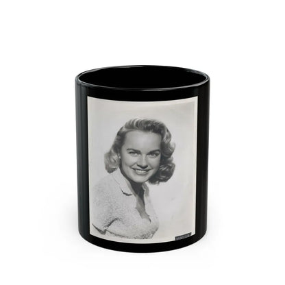 Terry Moore #673 (Vintage Female Icon) Black Coffee Mug-11oz-Go Mug Yourself