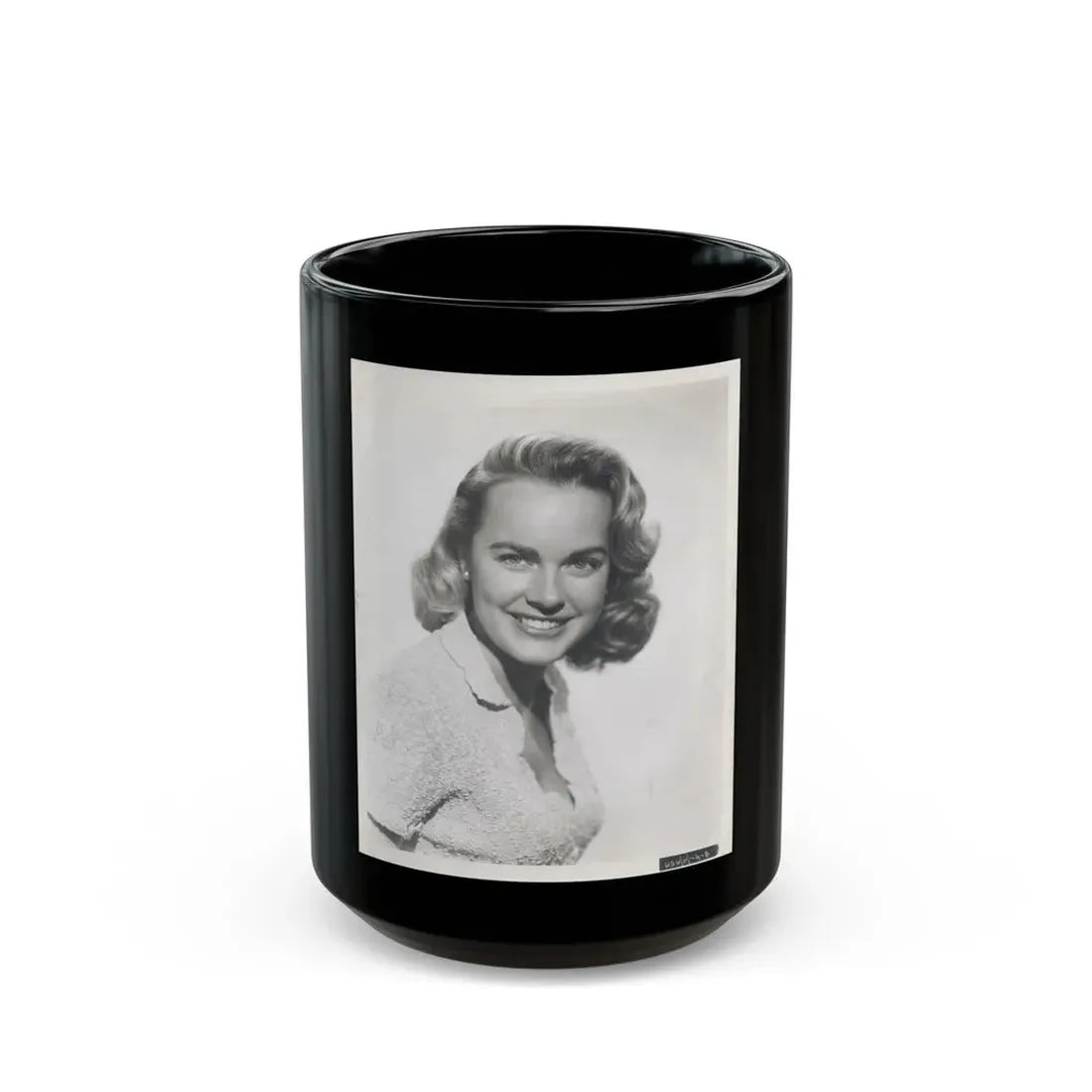 Terry Moore #673 (Vintage Female Icon) Black Coffee Mug 15oz - Go Mug Yourself