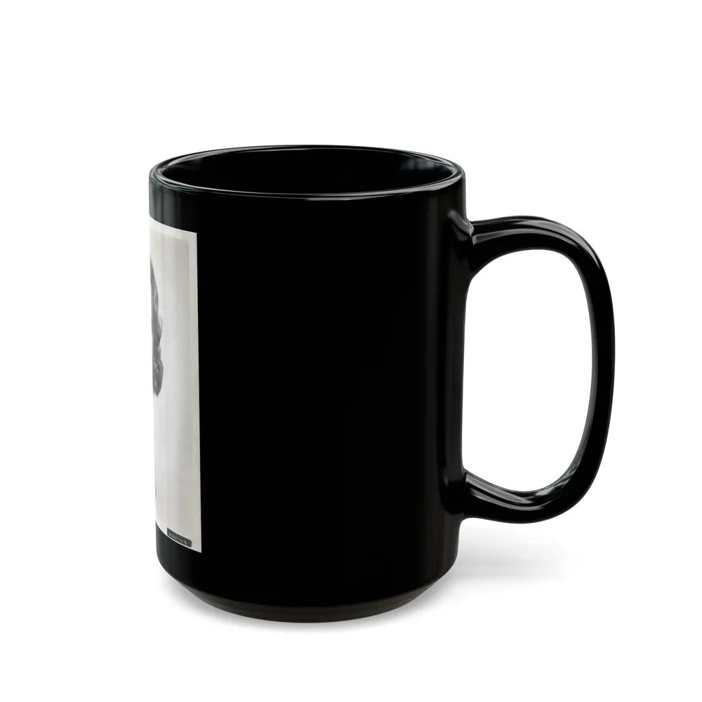 Terry Moore #673 (Vintage Female Icon) Black Coffee Mug-Go Mug Yourself
