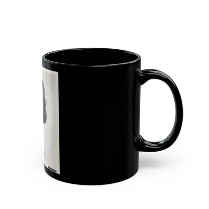 Terry Moore #673 (Vintage Female Icon) Black Coffee Mug-Go Mug Yourself