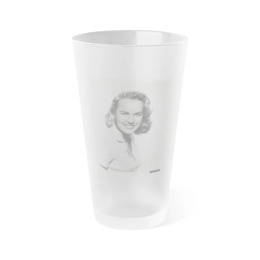 Terry Moore #673 (Vintage Female Icon) Frosted Pint Glass 16oz-16oz-Frosted-Go Mug Yourself