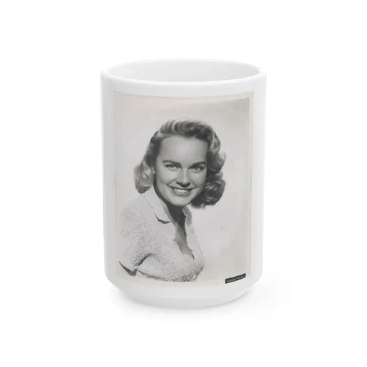 Terry Moore #673 (Vintage Female Icon) White Coffee Mug 15oz - Go Mug Yourself