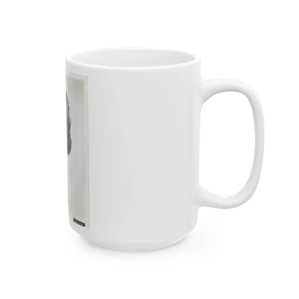 Terry Moore #673 (Vintage Female Icon) White Coffee Mug-Go Mug Yourself
