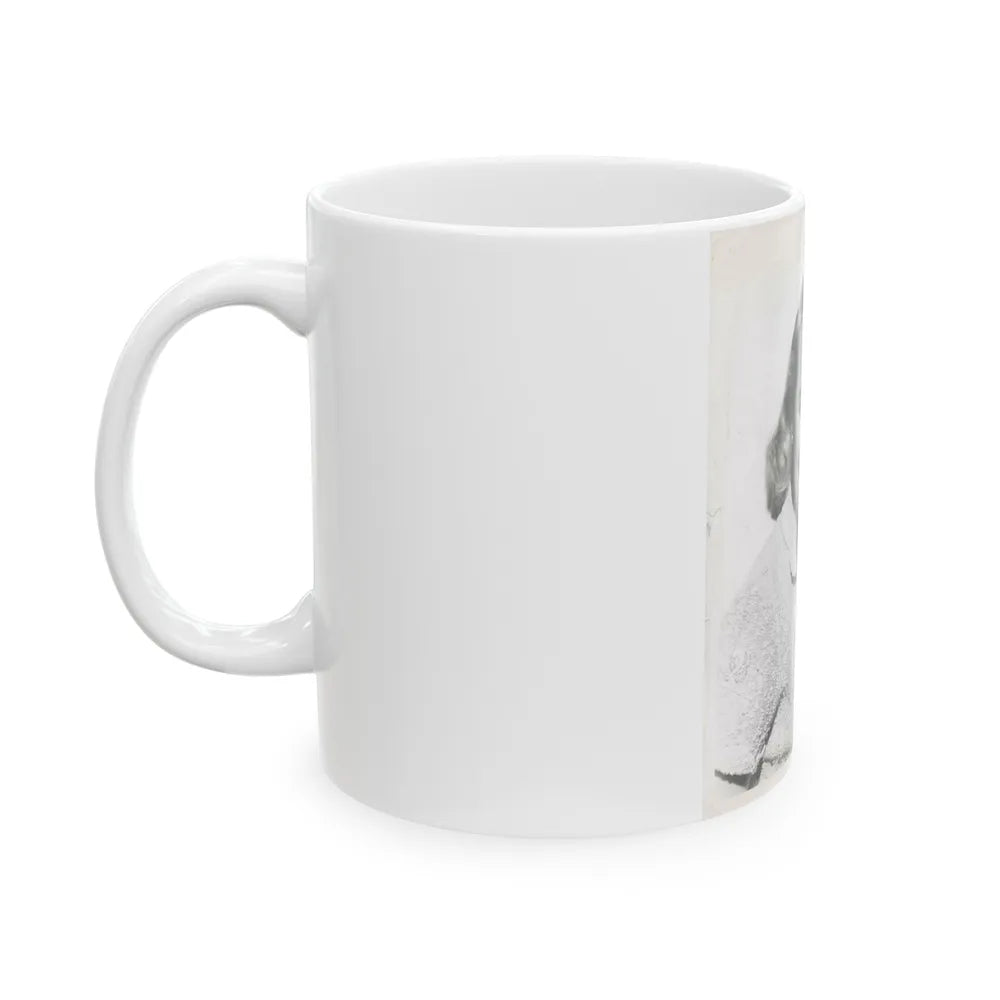 Terry Moore #673 (Vintage Female Icon) White Coffee Mug-Go Mug Yourself