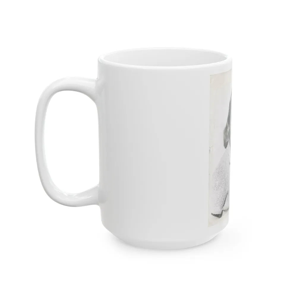 Terry Moore #673 (Vintage Female Icon) White Coffee Mug-Go Mug Yourself