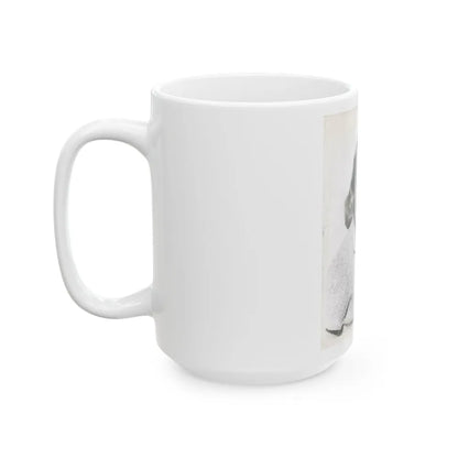 Terry Moore #673 (Vintage Female Icon) White Coffee Mug-Go Mug Yourself