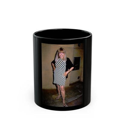 Terry Moore #674 (Vintage Female Icon) Black Coffee Mug-11oz-Go Mug Yourself