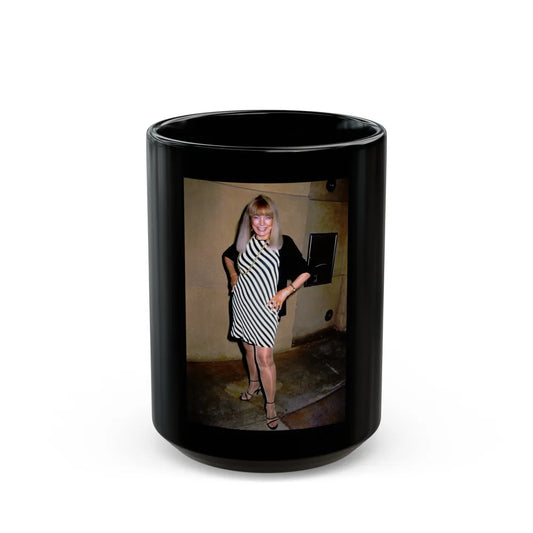 Terry Moore #674 (Vintage Female Icon) Black Coffee Mug-15oz-Go Mug Yourself