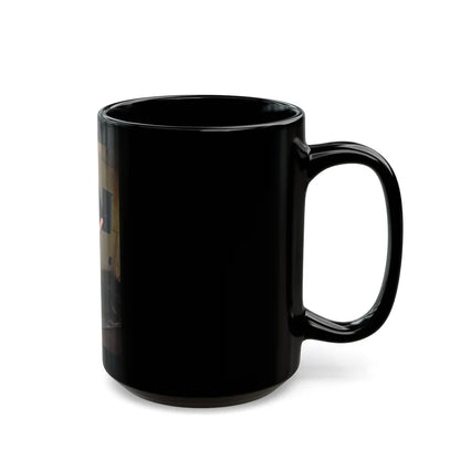 Terry Moore #674 (Vintage Female Icon) Black Coffee Mug-Go Mug Yourself