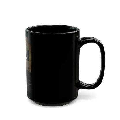 Terry Moore #674 (Vintage Female Icon) Black Coffee Mug - Go Mug Yourself