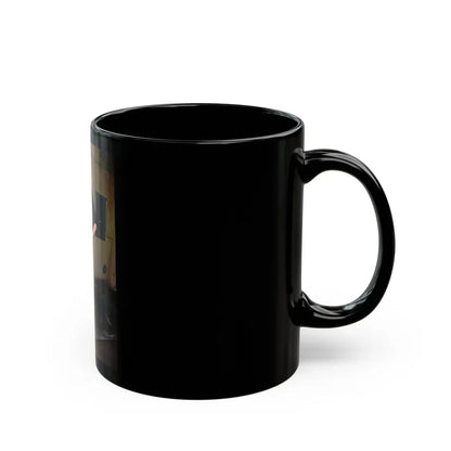 Terry Moore #674 (Vintage Female Icon) Black Coffee Mug - Go Mug Yourself
