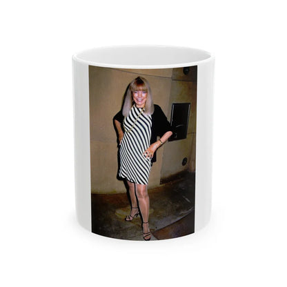 Terry Moore #674 (Vintage Female Icon) White Coffee Mug-11oz-Go Mug Yourself