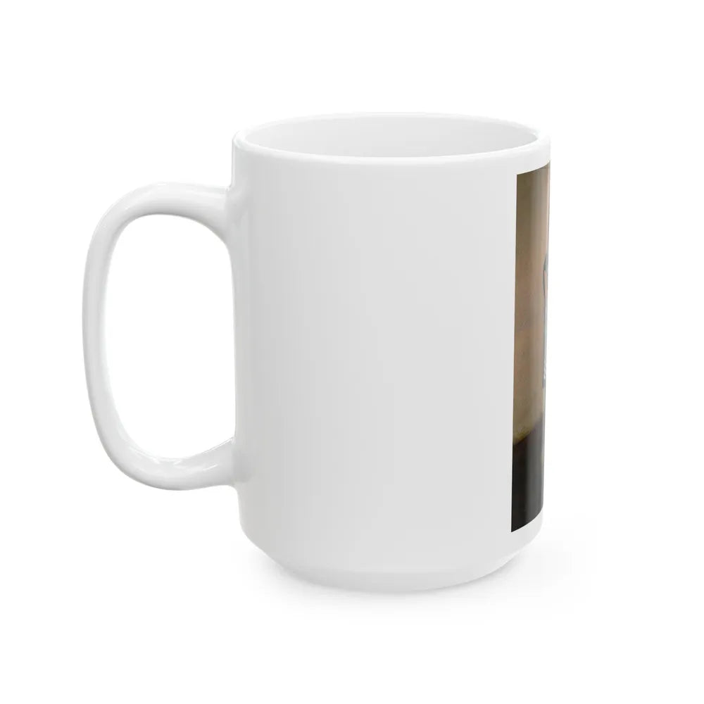 Terry Moore #674 (Vintage Female Icon) White Coffee Mug-Go Mug Yourself