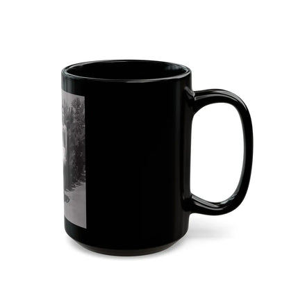 Terry Moore #676 (Vintage Female Icon) Black Coffee Mug-Go Mug Yourself