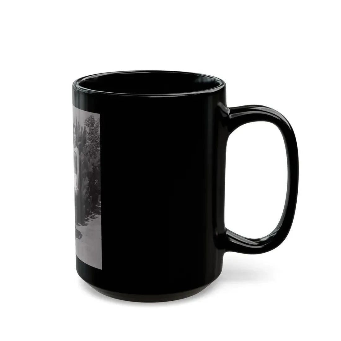 Terry Moore #676 (Vintage Female Icon) Black Coffee Mug - Go Mug Yourself