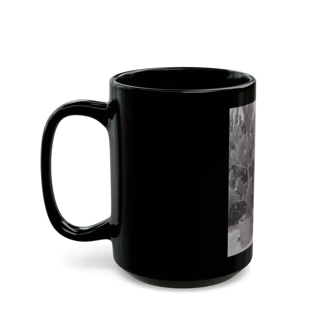 Terry Moore #676 (Vintage Female Icon) Black Coffee Mug - Go Mug Yourself
