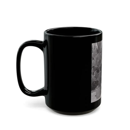Terry Moore #676 (Vintage Female Icon) Black Coffee Mug - Go Mug Yourself